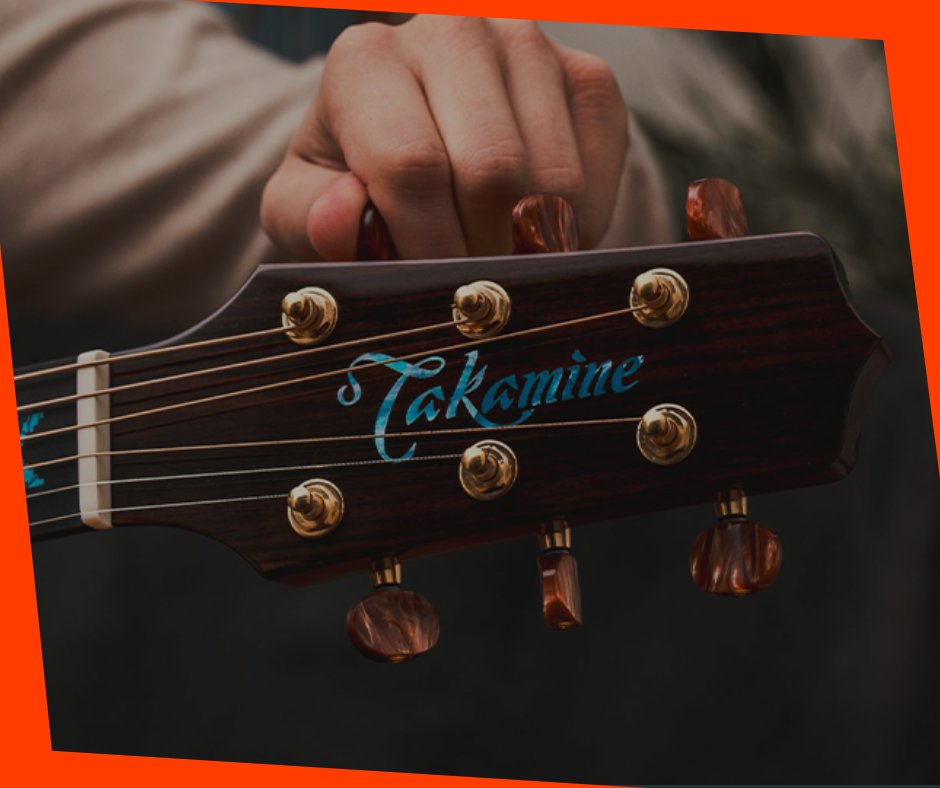Nastrojowa gitara akustyczna Takamine